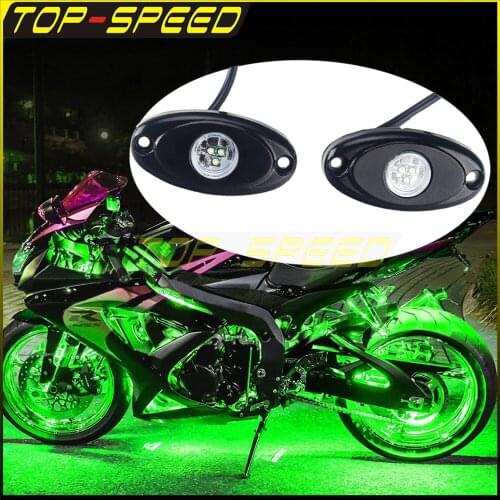 9W DC 9V~32V Led Neon Lights Single Color Rock Led Daytim Running Lights Motorcycle For Honda CB400 NC700X CB1000R CTX700 ST1300