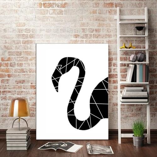 Abstract Canvas Print Painting Butterfly Nordic Style Poster Wall Art Picture For Home Decoration Kids' Room No Frame LZ1025