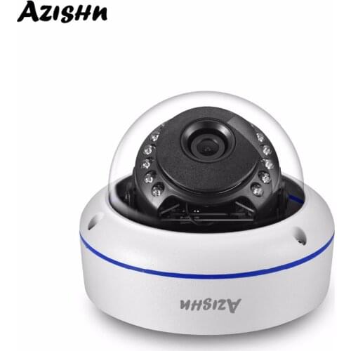 AZISHN Full HD 5MP 2560*1920 AHD Security Camera Vandal-proof Surveillance Metal Waterproof Outdoor CCTV Night Vision Dome Cam
