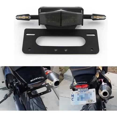 License Plate Holder Fit For Suzuki DRZ400 DRZ400E DRZ400S DR-Z400S DRZ400SM 2005-2021 Rear Tail Tidy Fender Eliminator kit