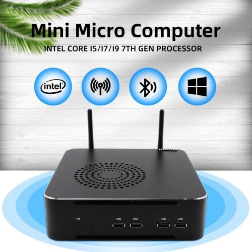 HYSTOU Newest PC Intel Core i9 11900 Core i7 11700 Core i5 11400 Windows11 NVME SSD Mini Computer with Fan NUC desktop Gamer PC