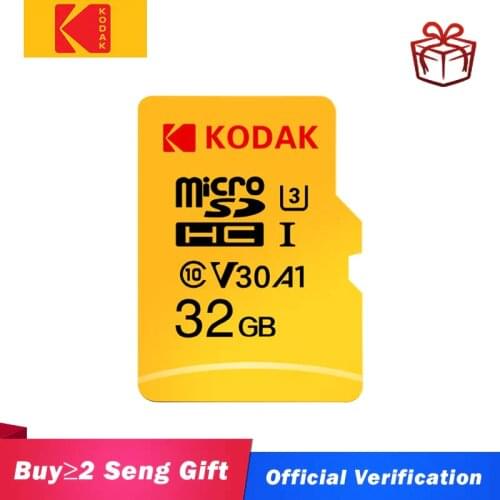 Original Kodak U3 A1 V30 Micro SD Card 128GB 32GB 64GB 256GB 512GB Class 10 Memory Card 32 64 128 256 GB Video Phone Memory Card