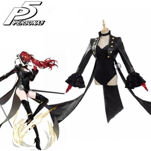 Persona 5 Cosplay The Royal Kaitou Yoshizawa Kasumi Cosplay Costume Pirate Uniform Women Girls Halloween Carnival Costumes