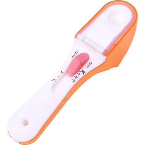 Adjusting The Scale Measuring Spoon Plastic Milk Powder Measuring Spoon Scale Adjustment Spoons Scoop Baking Tool