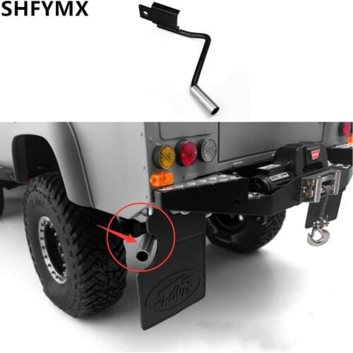 Metal Simulate Exhaust Pipe Assembly For 1/10 RC Crawler Car 4WD D90 D110 Remote Control Toys Upgrade accessories
