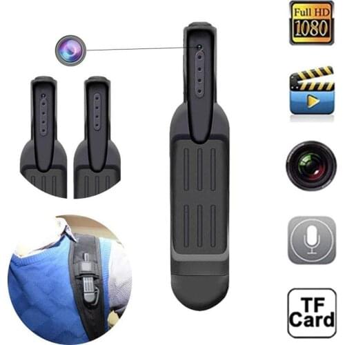 T189 Full HD 1080P Mini DV Camera Dash Cam Wearable Body Mini Camcorder DVR DV Sustainable Camera For Up To 330 Minutes