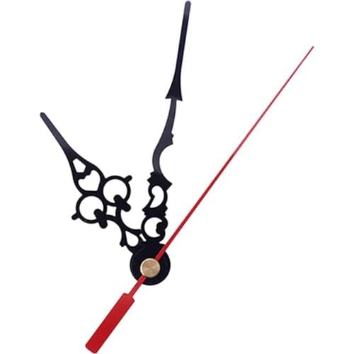 Set Red Second Hand Long Shaft Quartz Clock Movement Wall Clock Replacement