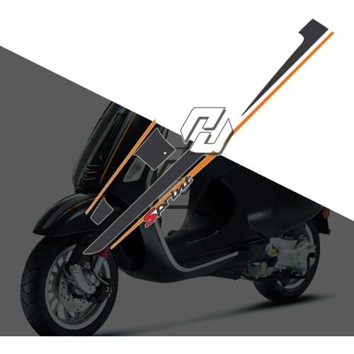 Motorcycle Decals Sport Sticker Case for Piaggio Vespa Sprint 50 150 2018-2020