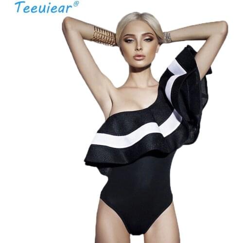 New 2018 Fashion Elegant Off Shoulder Ruffle Blouse Casual Beach Blusas Body Shirt Women Suit Bodycon Bodysuit Sexy Mujer Camisa
