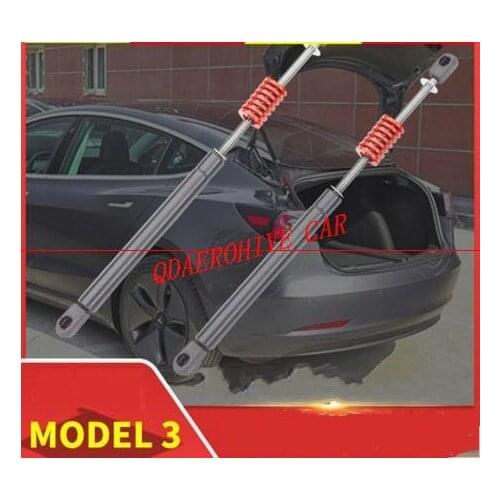 QDAEROHIVE car hood reuses rear gate gas spring support rod Slow Down Shock Gas Strut for Tesla Model 3