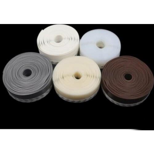 45mm width door window self adhesive silicone rubber sealing strip windproof dustproof weatherstrip