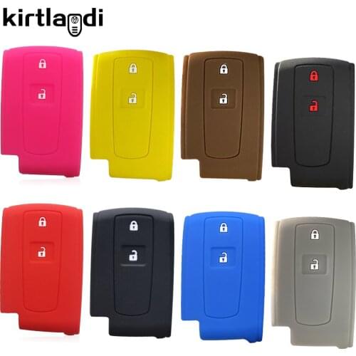 Silicone Key Case Holder Shell Cover for Toyota Corolla Verso Prius Case Old Model Remote Fob Protection Auto Accessory Keyless