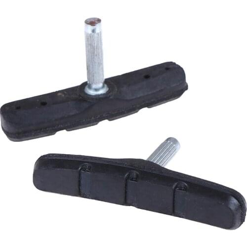 1Pair Durable Mountain Road Bike Brake pads MTB Bicycle Braking V-Brake Holder Shoes Rubber Blocks Cycling Accessories