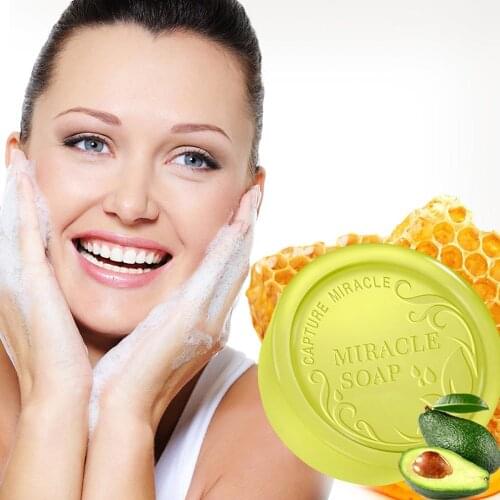 100g Collagen Essential Oil Soap Wrinkle Removal Oil Control Deep Cleaning Skin Lightening Moisturizing Soap Skin Care