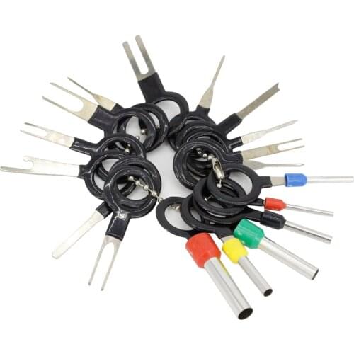 18 PCS Car Plug Terminal Removal Tool Terminal Retractor ToolPick Harness Terminals Pick Needle Retractors
