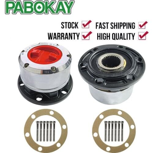 2 pieces x for MITSUBISHI Pajero Triton L200 4x4 Montero HYUNDAI Galloper all free wheel locking hubs B012HP AVM443HP