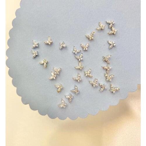 5mm mini small butterfly stud earring for girl minimal delicate 925 sterling silver minimal stud fashion jewelry