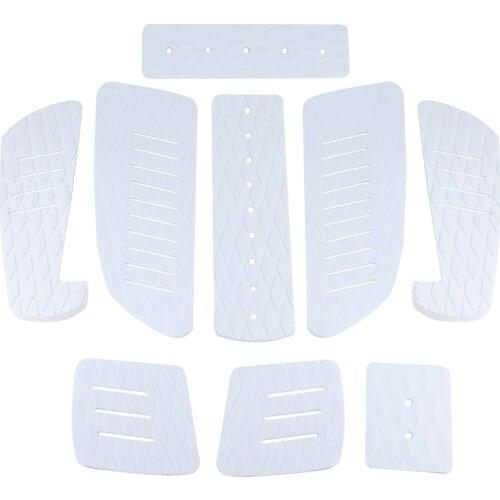 9-Piece EVA Surfboard Traction Pad Surf Longboard Pad Anti-Slip for Longboard Stand Up Paddle Board