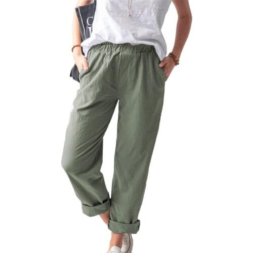 Ang fou Women's Cropped Trousers