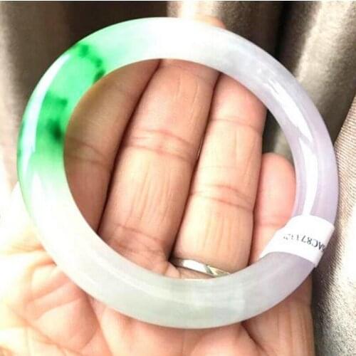 Genuine jade, flower bracelet, womens accessories and certificate free shipping