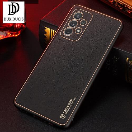For Samsung Galaxy A52 5G 4G Case PU Leather+TPU Anti-Slip Camera Protection Back Cover For Samsung A72 4G 5G DUX DUCIS
