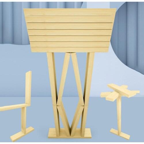 Wooden Stacking Balancing Toys Building Plank Toy Set For Kids Educational Toy Baby Stacking Game Classic Puzzle Toys For Kids