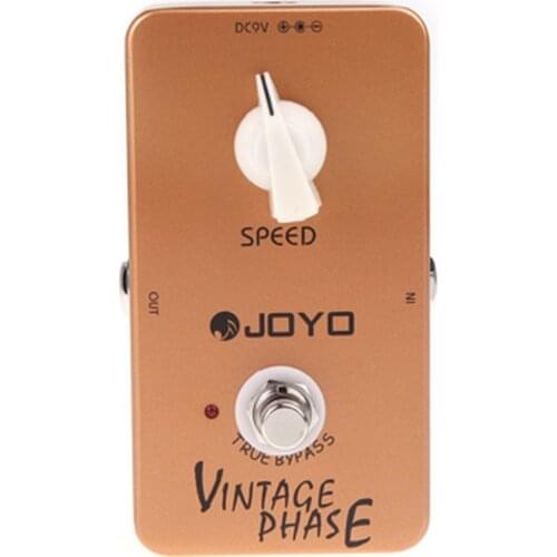 JOYO JF-06 Vintage Phase Pedal Guitar Effect Pedal True Bypass Classic Phaser Sounds Speed Control Electric Guitar Accessories