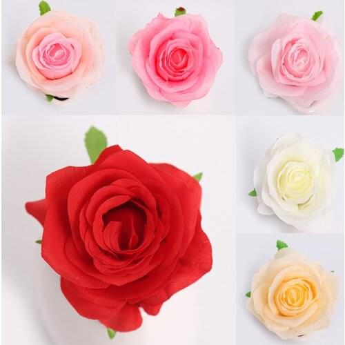 10pcs Fashion Artificial Plants Decorative Arch Flower Wall Wreaths Bridal Accessories Clearance Home Wedding Decor Silk Roses