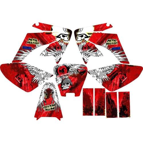 Motocross 3M Decals Graphics Stickers For Honda CRF50F CRF100F 2004 2005 2006 2007 2008 2009 2010 2011 2012 2013 2014 2015 CRF50