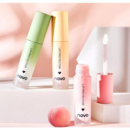 NOVO Shea Butter Lip Lasting Moisturizing Lip Cream Gentle Nourishment Lip Balm Improve Dry Lips Makeup Repair Lipstick TSLM1