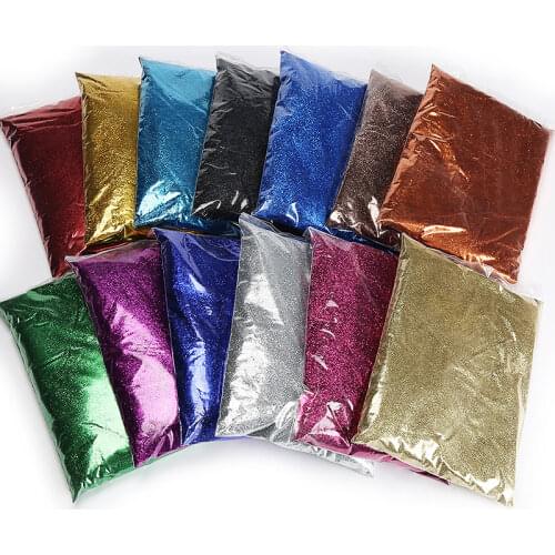 Wholesale Normal Series Flash glitter powder Pigment,500g/bag,Eye shadow materia, DIY Nail Art Decoration