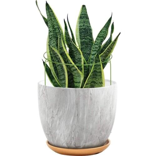 28cm Support Flower Stand 3 Pieces Climbing Shelf Plants Rose Plastic Collapsible Green Peony Tomato Iron Rust-proof Potted