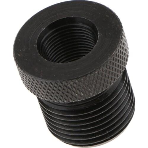 Auto Car Oil Fuel Filter Connector Knurled Adapter 1/2-28 to 13/16-16 Thread