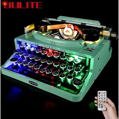 Led Light Kit For Ideas 21327 Typewriter DIY Toys Set (Not Included Building Blocks)