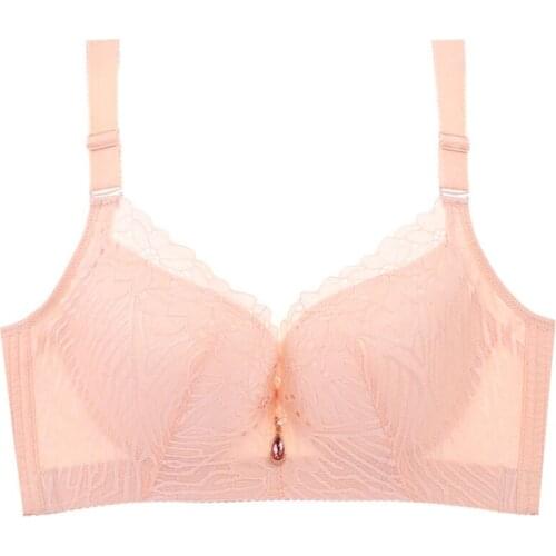 Thin cotton cup vest type plus fertilizer to increase the sexy adjustment type high quality plus size bra