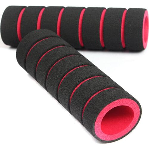 1 Pair Mountain Bike Handlebar Cover Sponge Cycling Anti-shock Skid-Proof For MTB Handle Bar Grips Bicycle Accessories