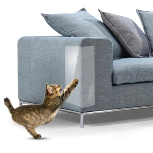 2Pcs Couch guard Pet Cat Scratching claw protector Guard Mat Cats Scratching Post Furniture Sofa Claw Protector Pads For sofa