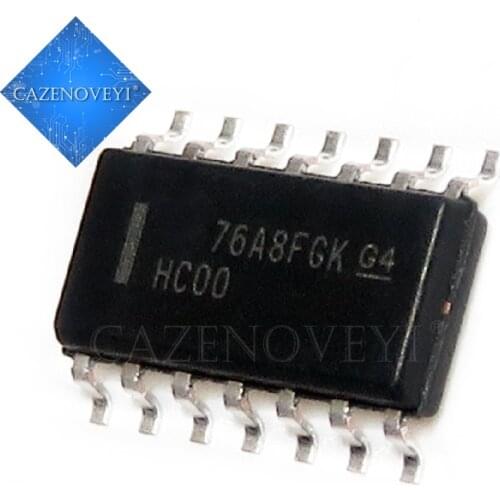 20pcs/lot SN74HC00DR SN74HC00 74HC00D 74HC00 SOP-14 In Stock