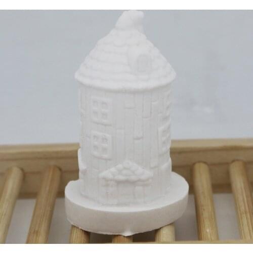3D stereoscopic small silica gel Momusimo cake decorative chocolate mold plaster die C1232