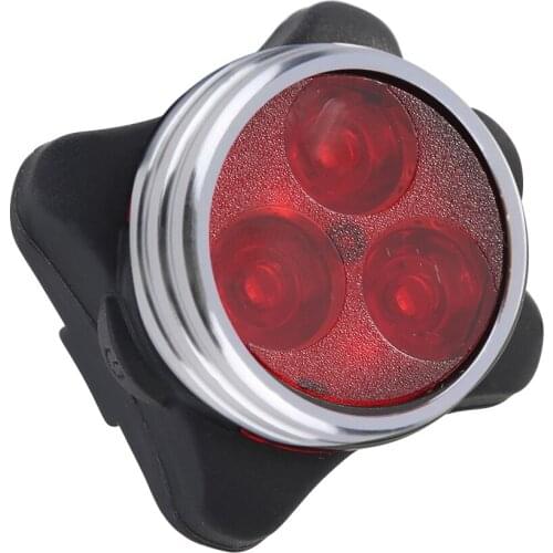 Free Shipping USB Rechargeable Bright 3LED Bike Lights Headlight Taillight Single Piece Or Combinations LED Tail Light Set