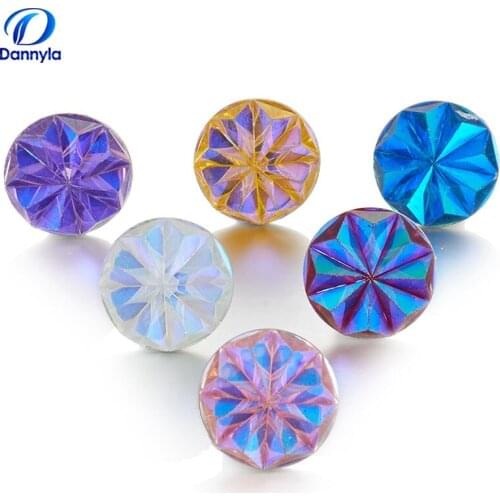 Shiny colors wholesale snap charms 5pcs fit bracelet and clothes LSSN644