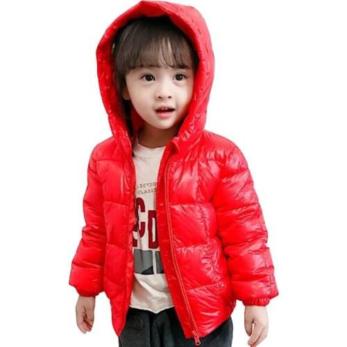 Children Thick Down Jacket Children Coat Fashion New Fall and Winter Clothes Boys and Girls Down Jacket