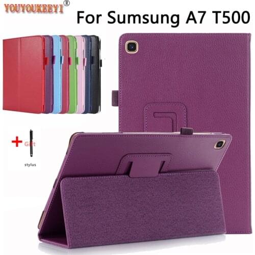 For Samsung Galaxy Tab A7 2020 10.4"Case,Flip Leather Stand Cover For Galaxy Tab A7 10.4"Tablet SM-T500 T505 T507 2020 Case Capa