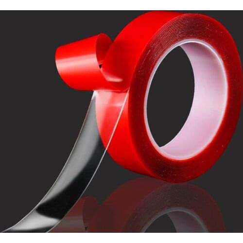3 M Double Sided Adhesive Tape Transparent Acrylic Foam Tape For LED Strip Car Fixed Home Seamless Tapes No Traces Sticker Tape