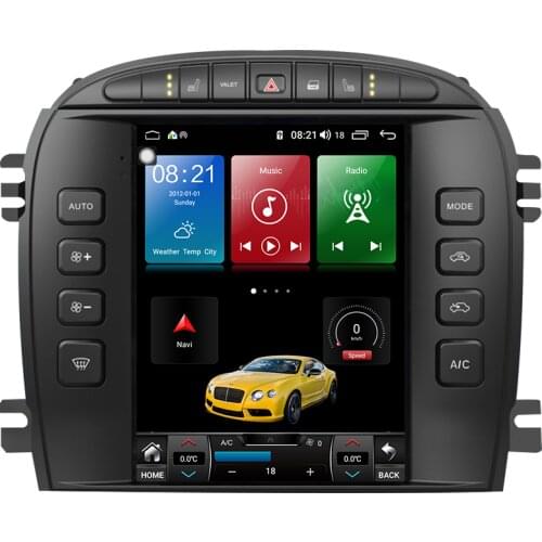 GPS Navigation Android 11.0 Multimedia For Jaguar S-TYPE 2004-2005 PX6HD Touch Screen Video Player Carplay Auto Stereo