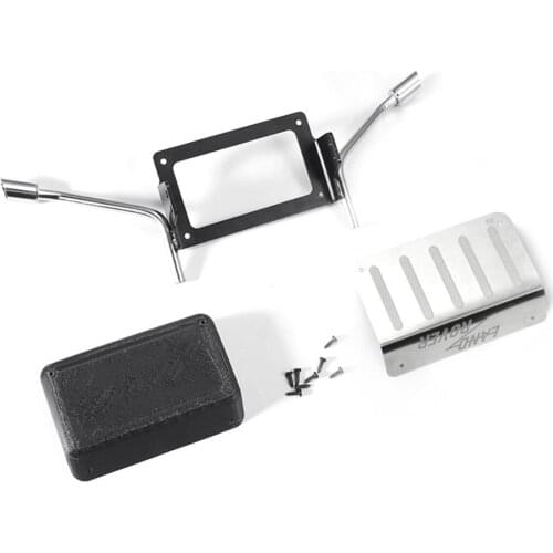 Simulation Metal Fuel Tank Exhaust Pipe for 1/10 Traxxas TRX-4 Land Rover RC Car Novel appearance exquisite workmanship