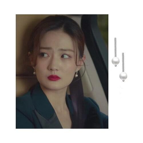 Korean Earrings small red book earrings earrings classic East Gate ornaments