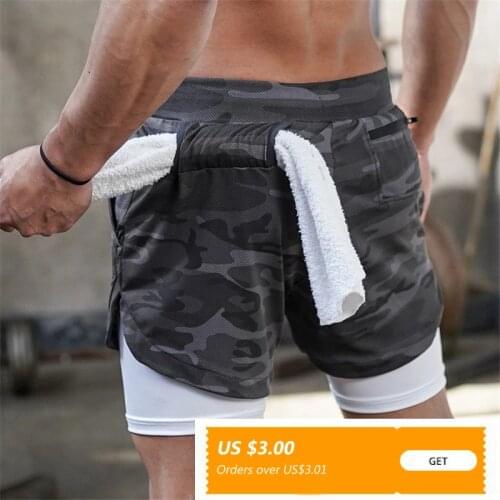 Short Homme Mens Gym Fitness Running Crossfit Sportswear Sports Pants Cycling Summer Jogging Beach Workout Training Basketball