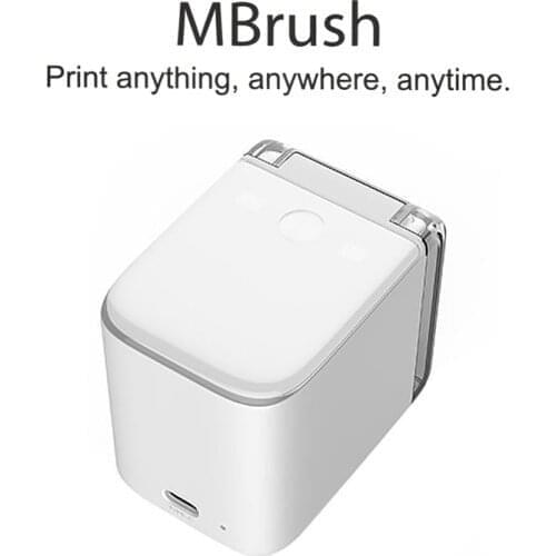 Mbrush Color Printer Mobile WIFI Printing Compatible With iOS Android Mac Windows #R15