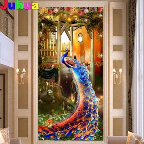 Peacock mosaic DIY 5D full drill Diamond painting animal diamond embroidery gift diamond stitch handmade home decoration